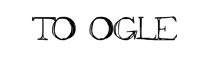 to ogle Font