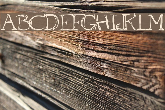 to ogle Font examples