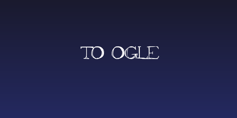to ogle Social Header