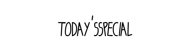 today's special  Скачать бесплатные шрифты