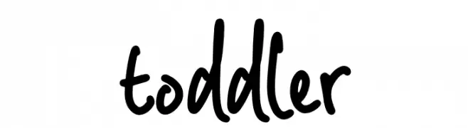 toddler  Fuentes Gratis Descargar
