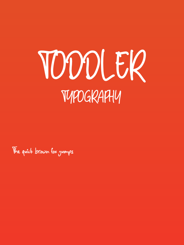 toddler Poster