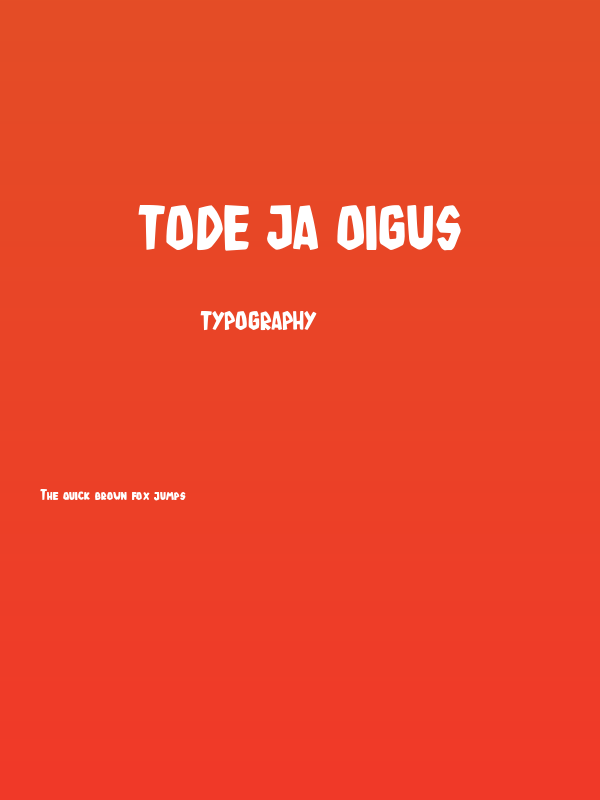 tode ja oigus Poster