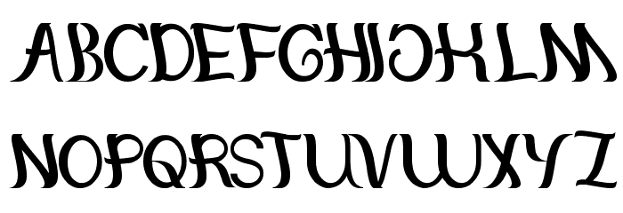 together Font LOWERCASE