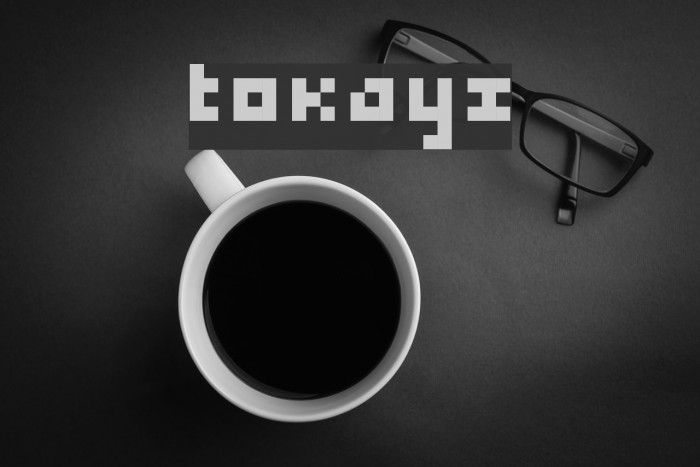 tokayz Font examples