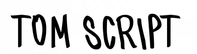 tom script  font caratteri gratis