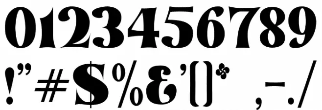 tommy font Regular Font OTHER CHARS