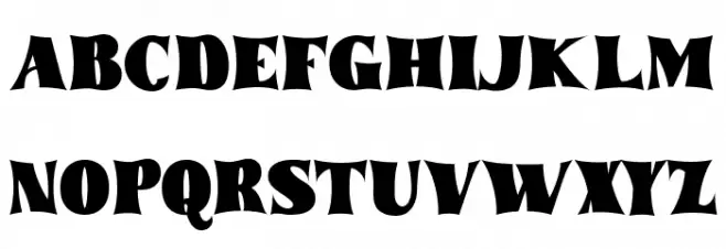 tommy font bold Regular 字体 大写