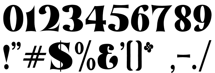 tommyfont-Regular Font OTHER CHARS