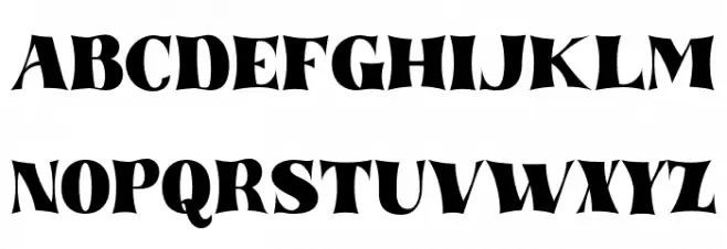 tommyfont-Regular Polices MAJUSCULES