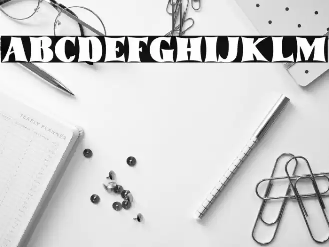 tommyfontbold-Regular Font examples