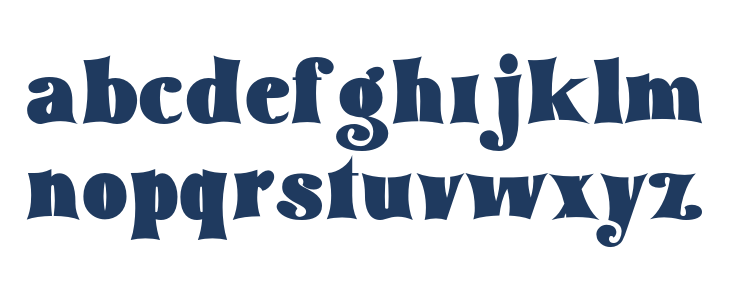 tommyfontbold-Regular Lowercase