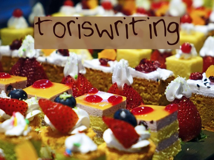 toriswriting Example 1