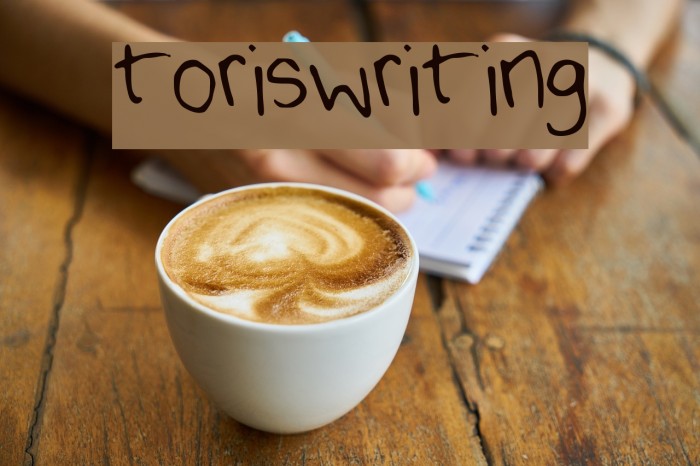 toriswriting Example 2