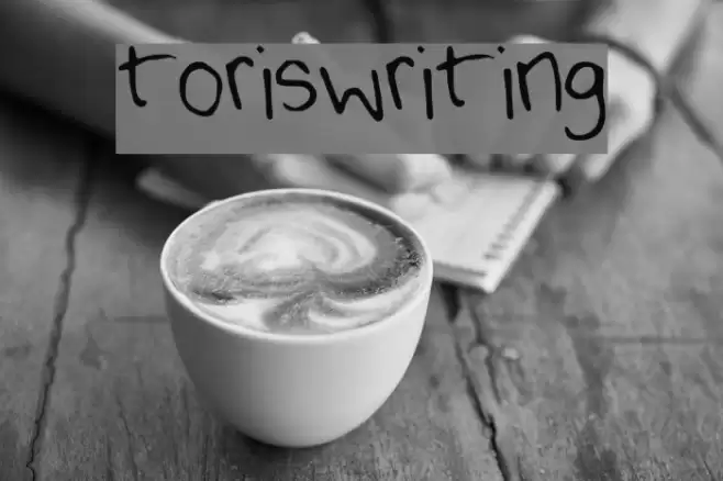 toriswriting Font examples