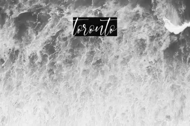 toronto Font examples