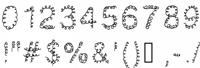 tournicoti Font OTHER CHARS