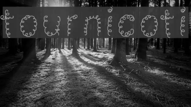 tournicoti Font examples