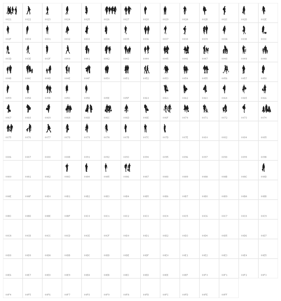 townsfolk Character Map