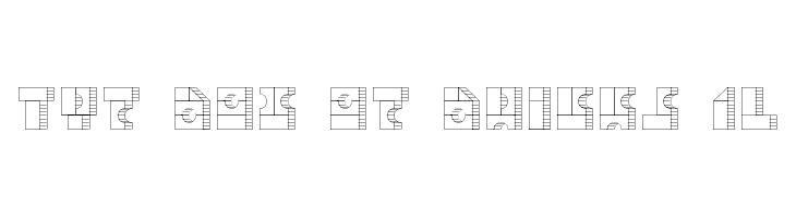 TPF Box of Bricks 1L  Descarca Fonturi Gratis