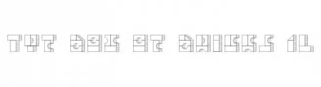 TPF Box of Bricks 1L  免费字体下载