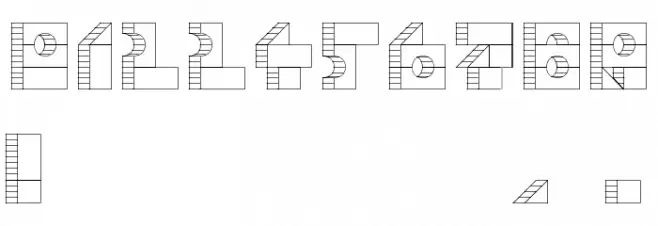 TPF Box of Bricks 1R Font OTHER CHARS