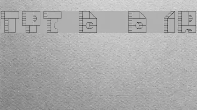 TPF Box of Bricks 1R Font examples