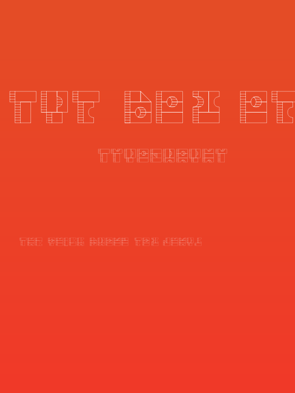 TPF Box of Bricks 1R Poster