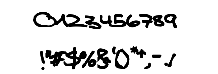 TPF Claudia Bold Font OTHER CHARS