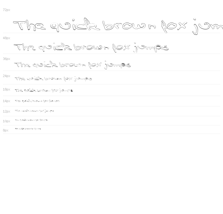 TPF  Claudia Outlined Waterfall