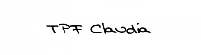 TPF  Claudia  नि: शुल्क फ़ॉन्ट्स डाउनलोड