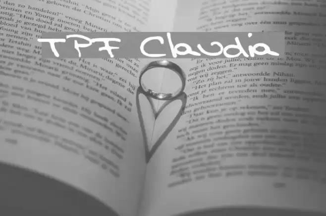 TPF  Claudia Font examples