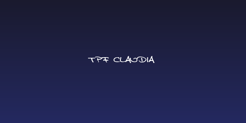 TPF  Claudia Social Header