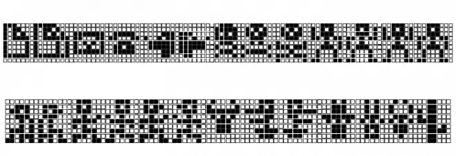 TPF Display Symbol Font UPPERCASE
