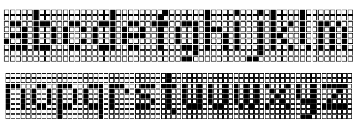 TPF Display Font LOWERCASE