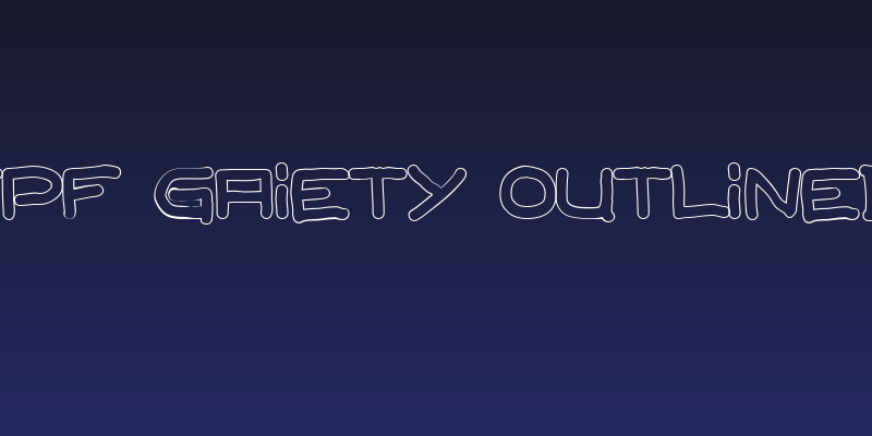 TPF Gaiety Outlined Social Header