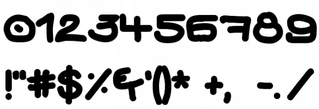 TPF Gaiety Font OTHER CHARS