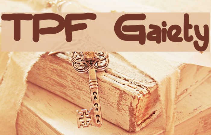 TPF Gaiety Example 1