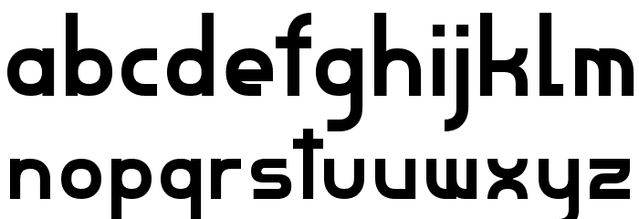 TPF Janus Font LOWERCASE