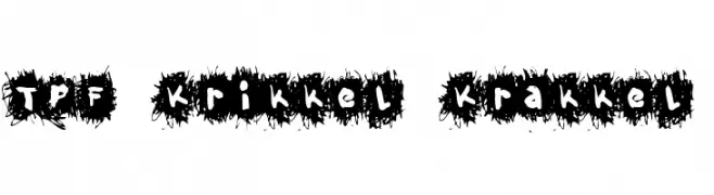 TPF Krikkel Krakkel  Fuentes Gratis Descargar