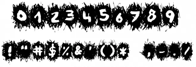 TPF Krikkel Krakkel Font OTHER CHARS