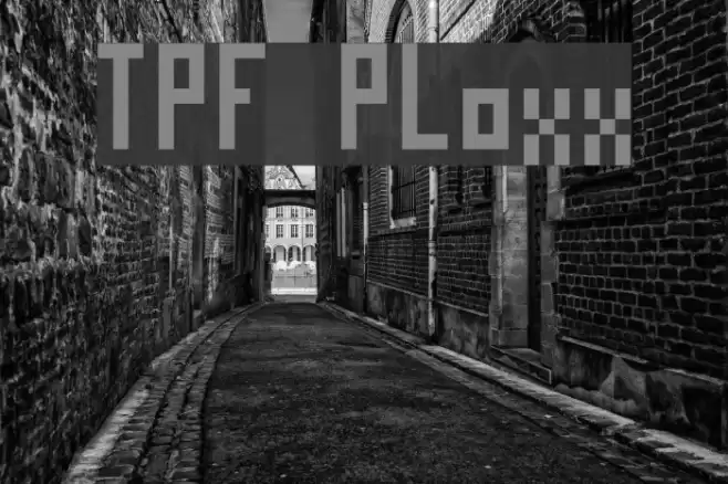 TPF Ploxx フォント examples