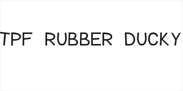 TPF Rubber Ducky Logo