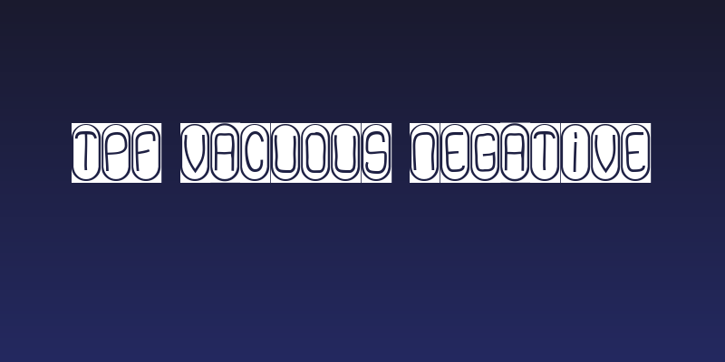 TPF Vacuous Negative Social Header