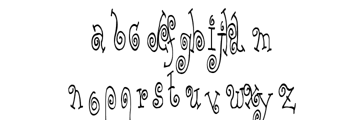 TPF Yolk Condensed Font LOWERCASE