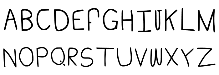 Tpage Regular Font UPPERCASE