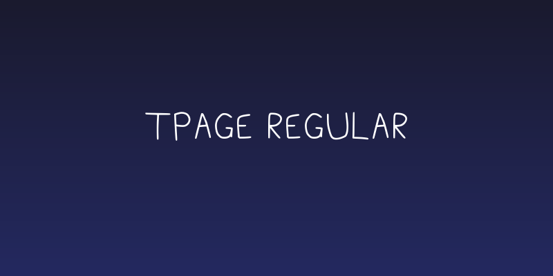 Tpage Regular Social Header