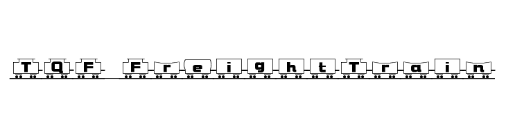 TQF_FreightTrain  font caratteri gratis