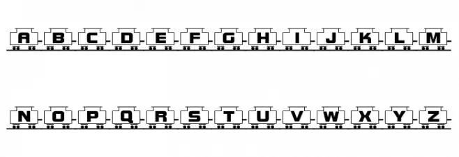 TQF_FreightTrain Fonte MAIÚSCULAS