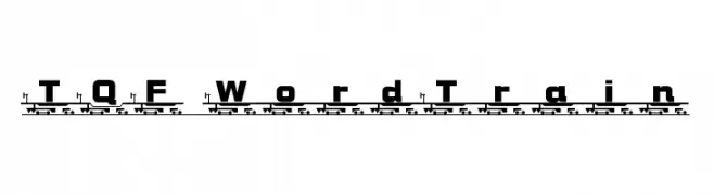 TQF_WordTrain  नि: शुल्क फ़ॉन्ट्स डाउनलोड